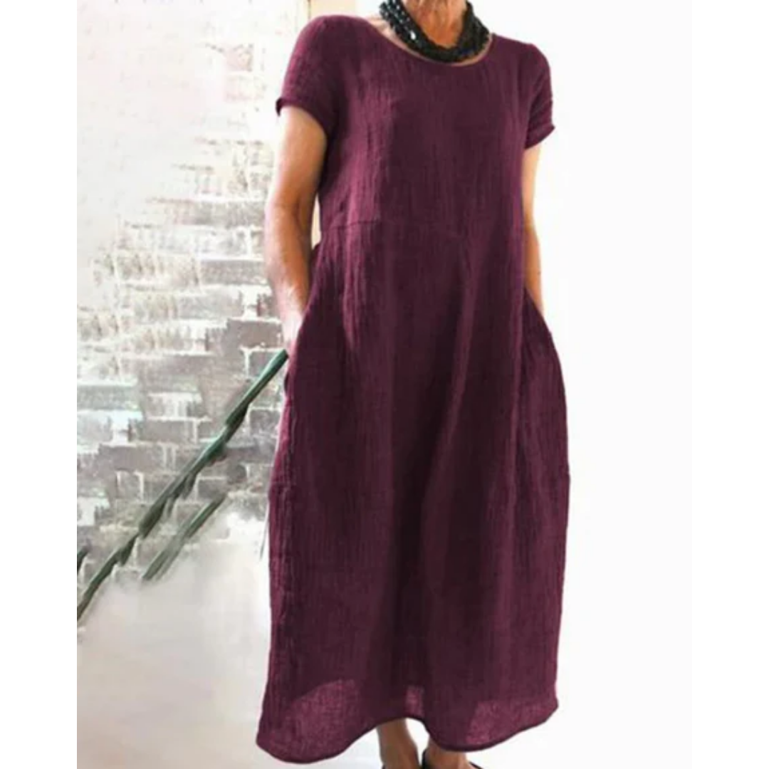 Meadow | Summer Smock Midi Dress For Women