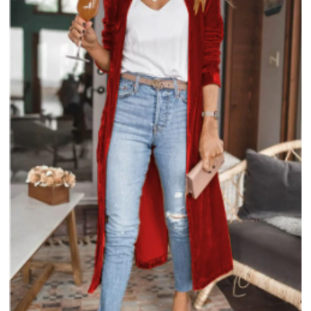 Zulaica | Stylish Winter Warm Long Cardigan For Women