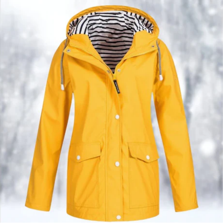 Kaysy | Hooded Waterproof Rain Jacket For Women