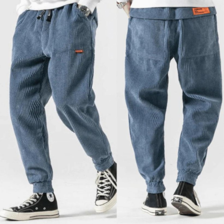 Vedasto | Stylish Summer Corduroy Jogger Pants For Men