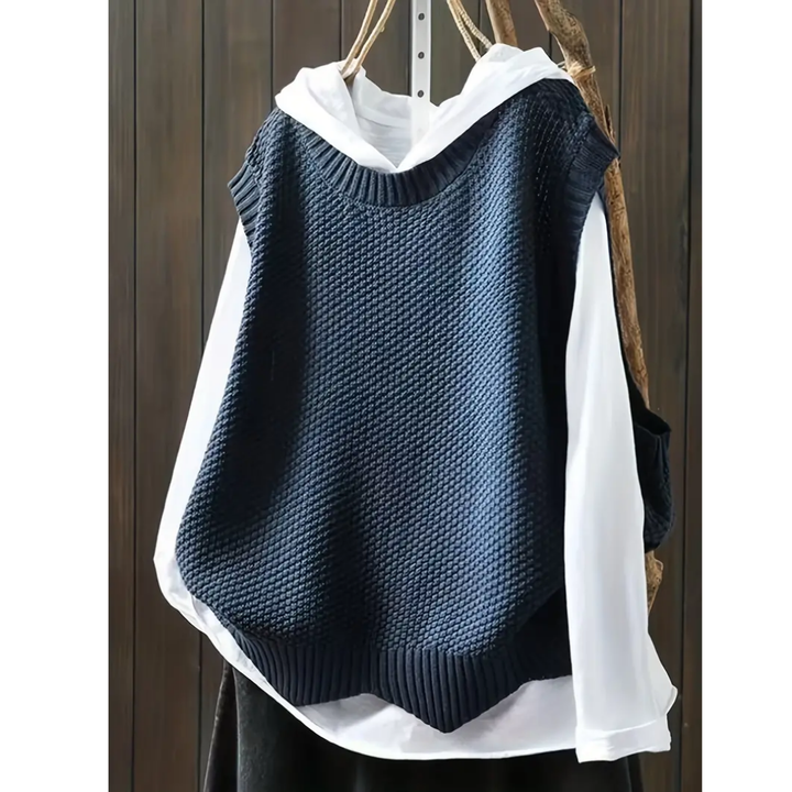 Jaylah | Stylish Warm Knitted Vest For Women