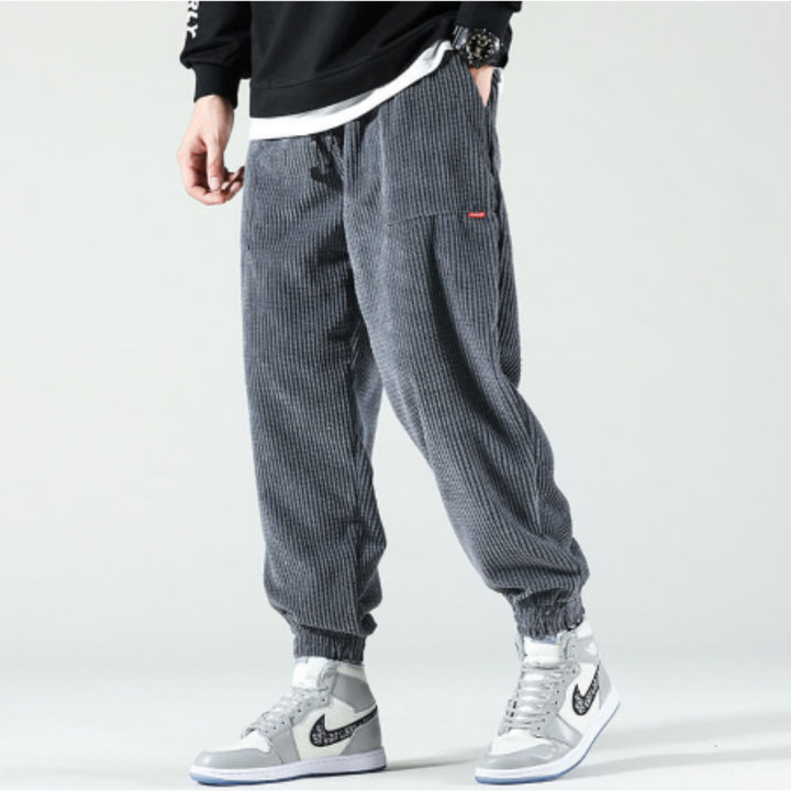 Vedasto | Stylish Summer Corduroy Jogger Pants For Men