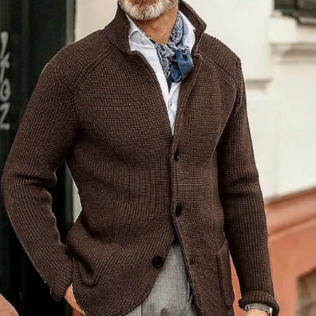 Marcio | Casual Winter Warm Knitted Cardigan For Men