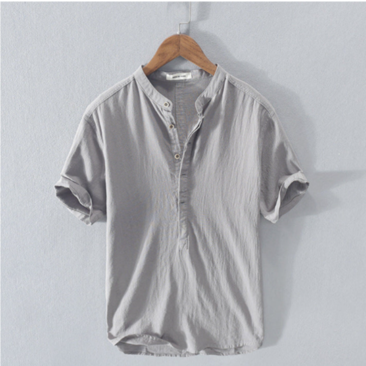 Yoel | Summer Beach Half Button Shirt For Men