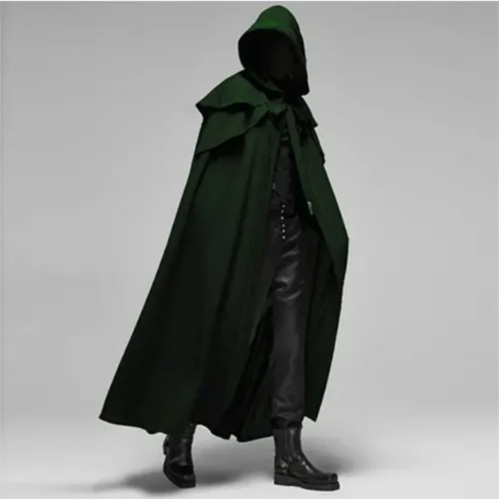 Uzziel | Vintage Halloween Hooded Long Coat For Women