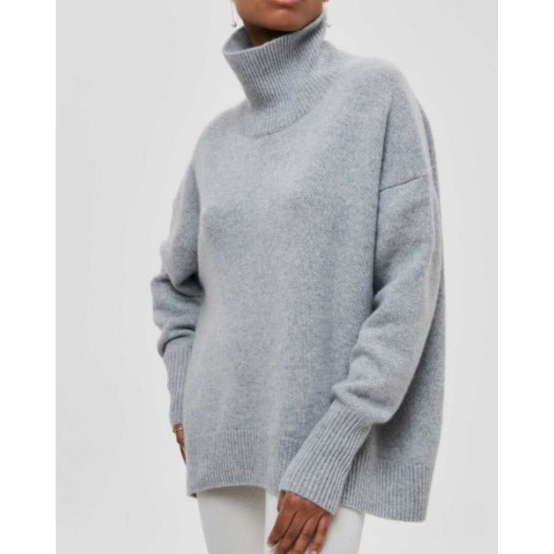 Rabbana | Turtleneck Warm Sweater For Women