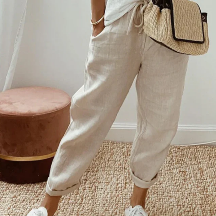 Cherie | Casual Low Rise Pants For Women