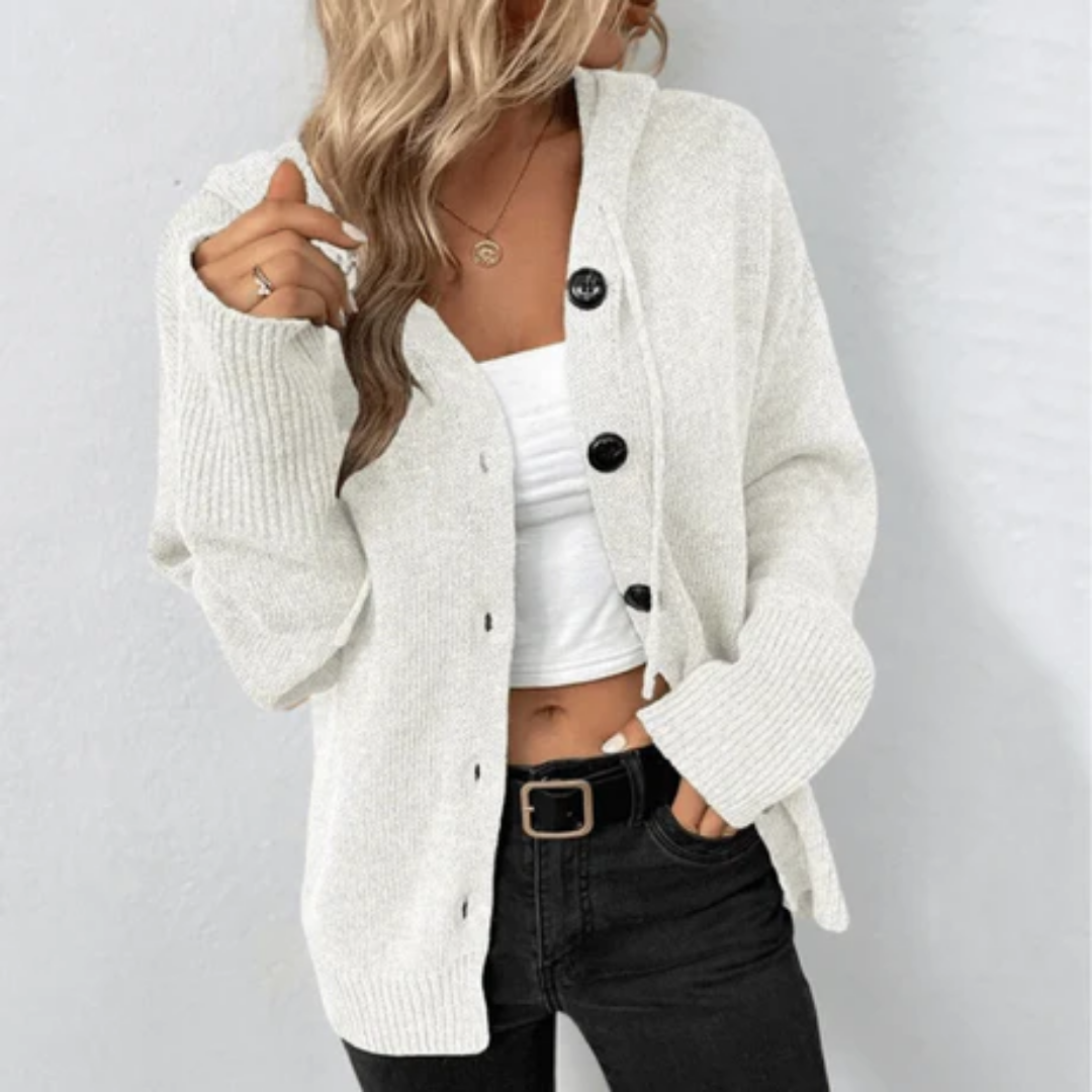 Laveta | Classic Winter Knitted Cardigan For Women