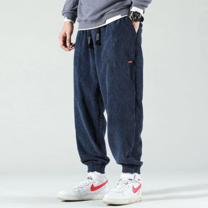 Vedasto | Stylish Summer Corduroy Jogger Pants For Men