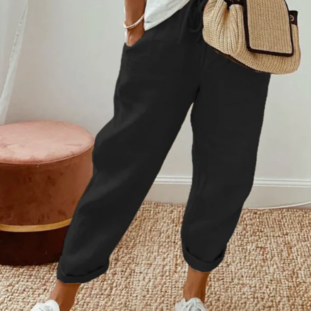 Cherie | Casual Low Rise Pants For Women