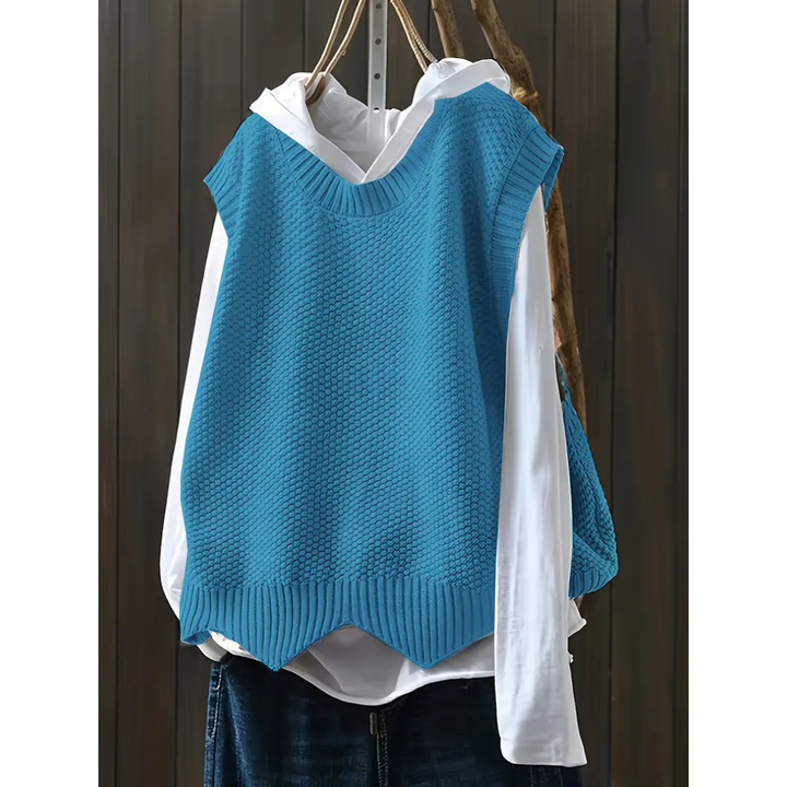 Jaylah | Stylish Warm Knitted Vest For Women