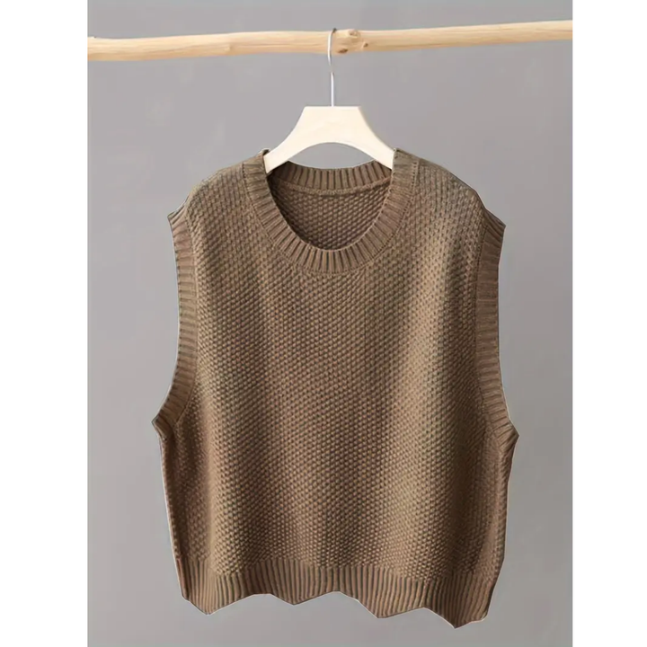 Jaylah | Stylish Warm Knitted Vest For Women