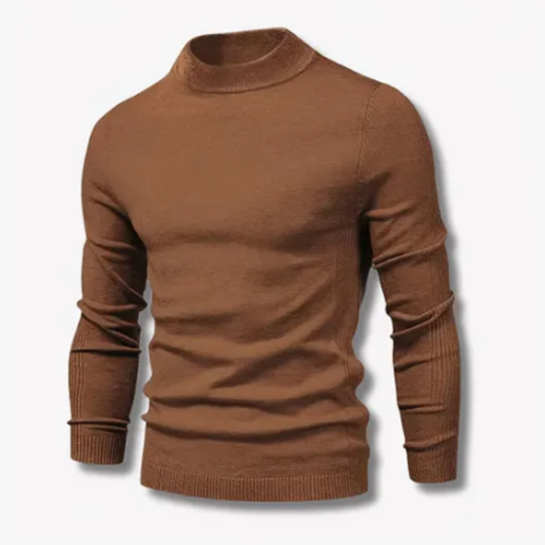 Ugo | Warm Fit Turtle Neck Long Sleeve Sweater For Men