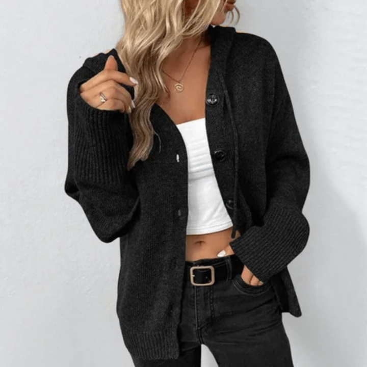 Laveta | Classic Winter Knitted Cardigan For Women