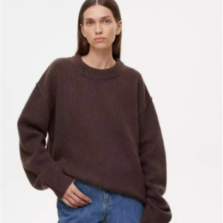 Calynn | Casual Oversized Knitted Sweater For Women