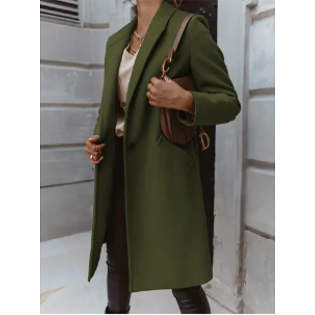 Rian | Stylish Lapel Collar Winter Coat For Women