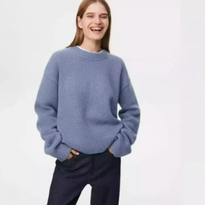 Calynn | Casual Oversized Knitted Sweater For Women