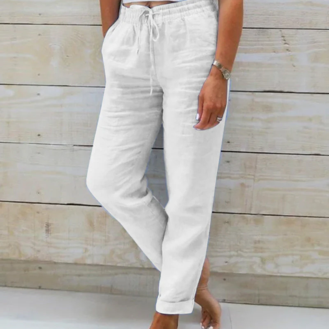 Sophia | Casual Straight Cut Pants For Women