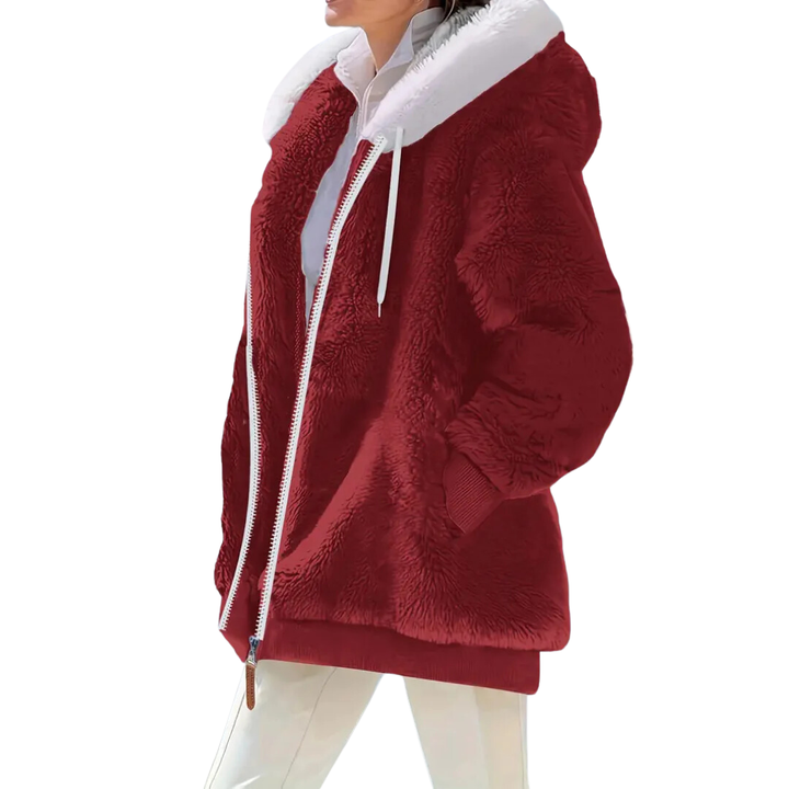 Inez | Comfortable Winter Warm Long Jacket For Women