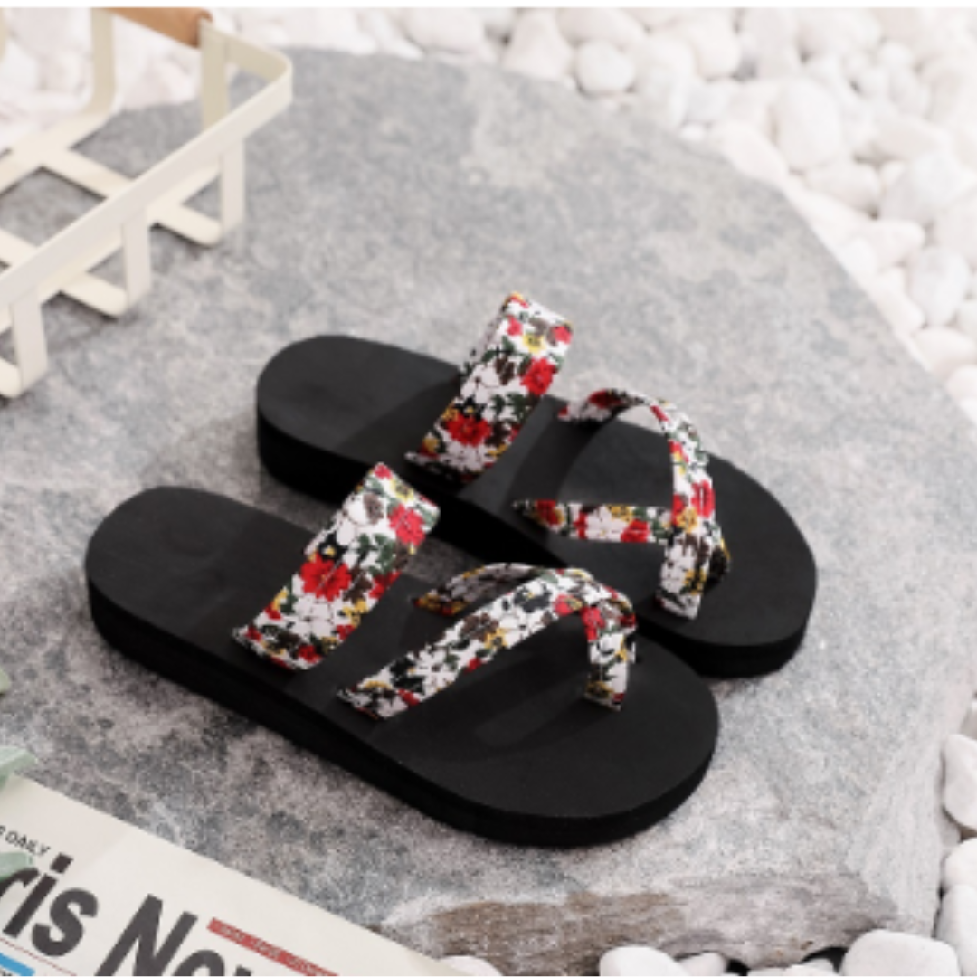 Isotte | Summer Floral Beach Orthopedic Sandals For Women