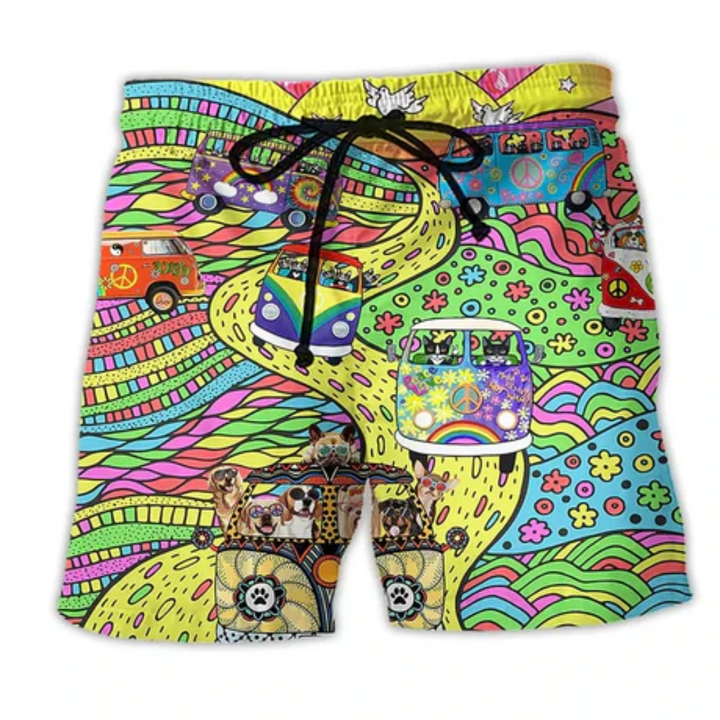 Denver | Graphic Summer Shorts For Men