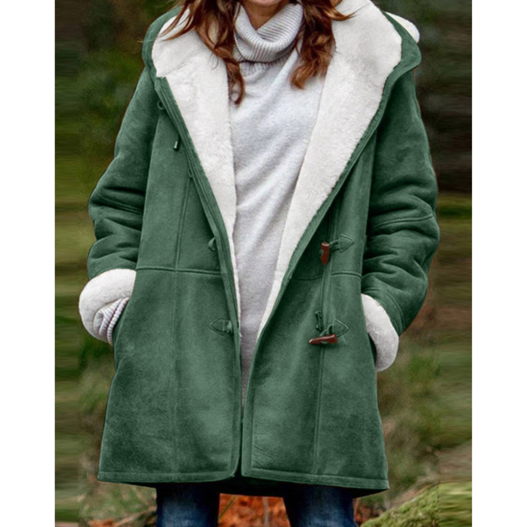 Serliana | Warm Duffle Coat For Women