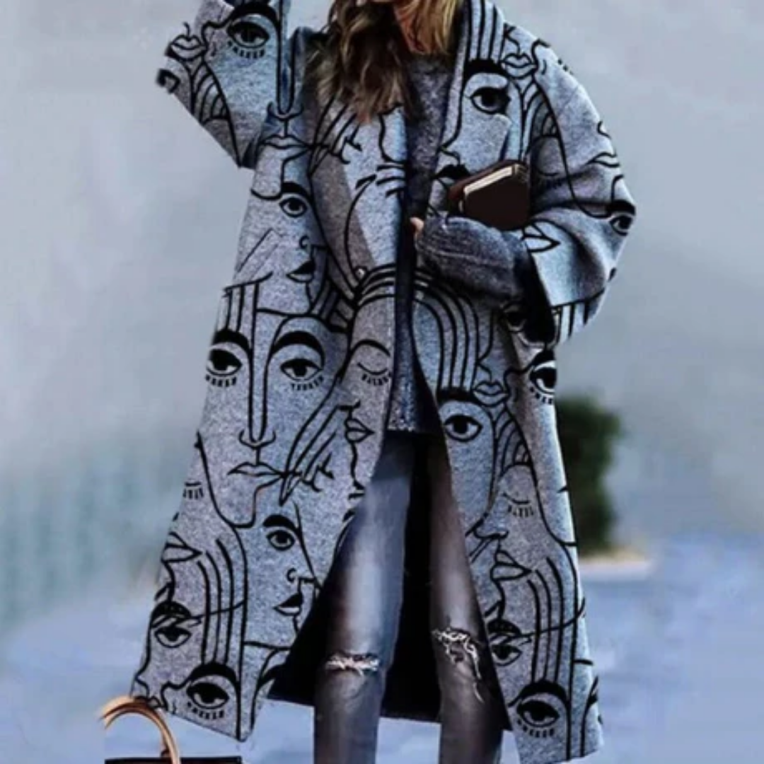 Miria | Stylish Winter Warm Plaid Coat For Women