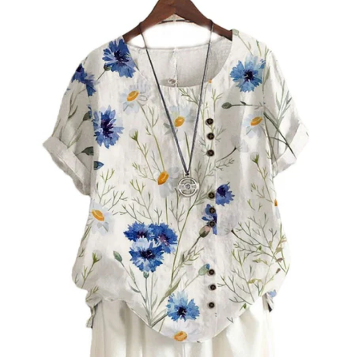 Monroe | Summer Floral Blouse For Women