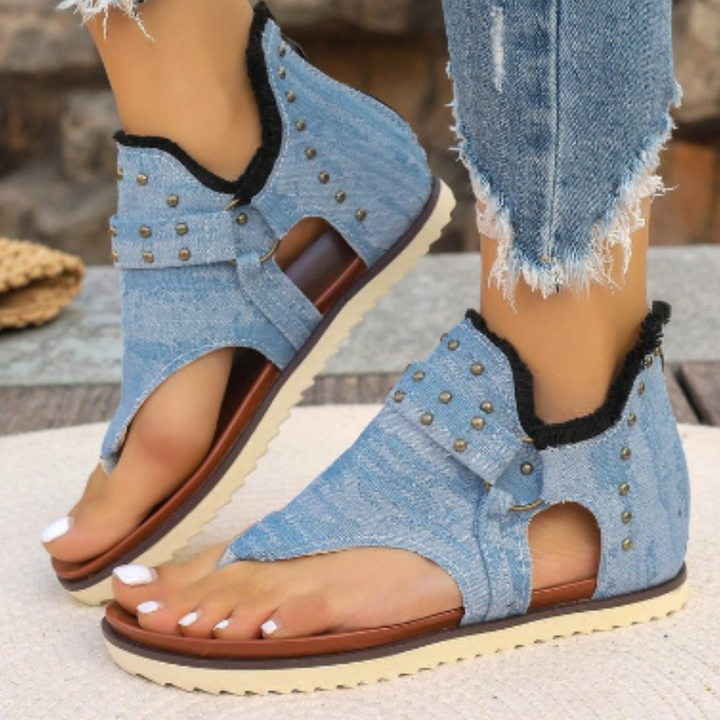 Danao | Retro Orthopedic Ankle High Sandals For Women