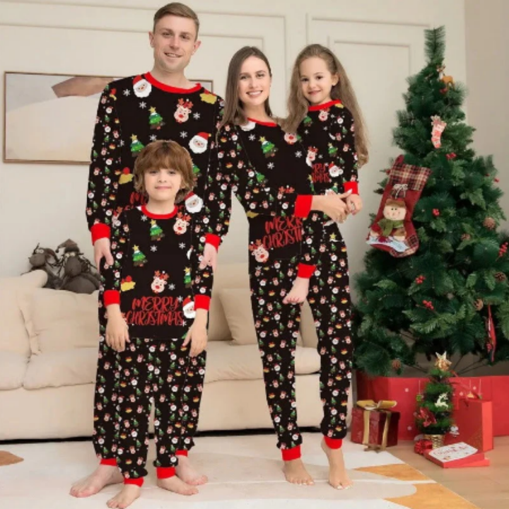 Ululani | Warm Christmas Two Piece Pajama Set For Family