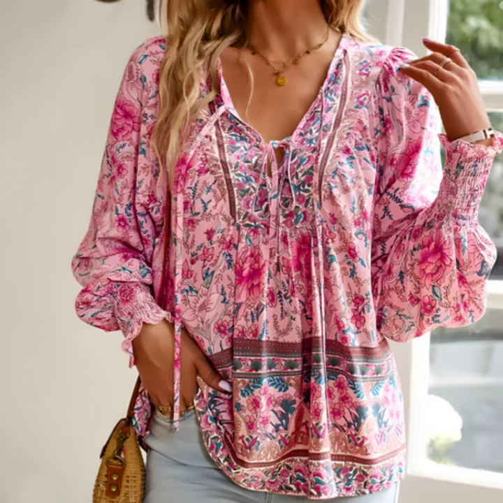 Shae | Vintage Boho Blouse For Women