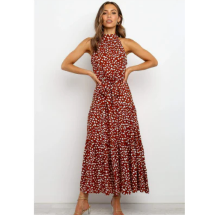 Maeann | Fancy Floral Midi Dress For Women