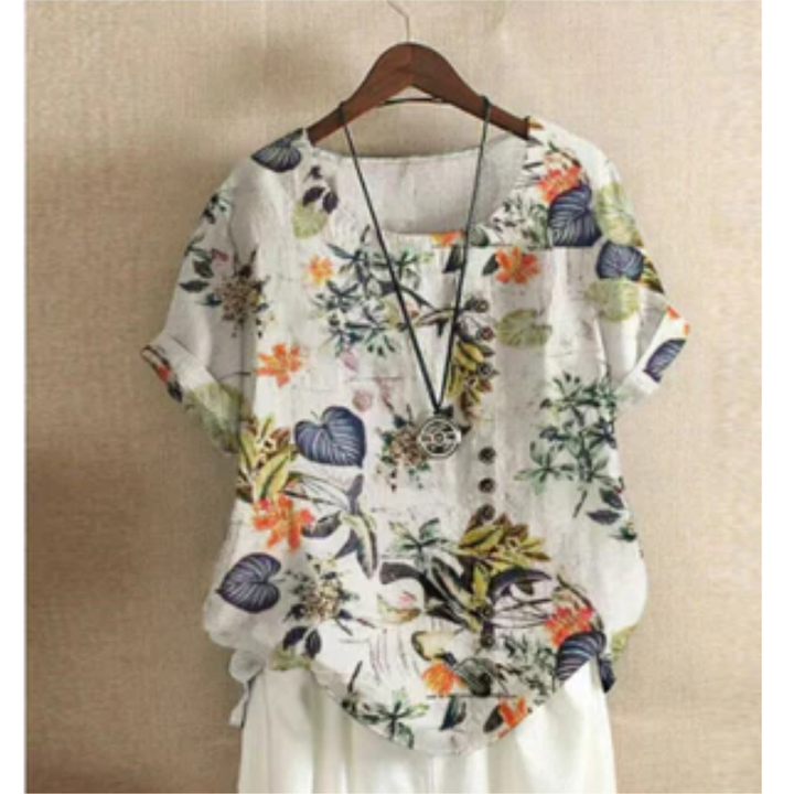 Monroe | Summer Floral Blouse For Women