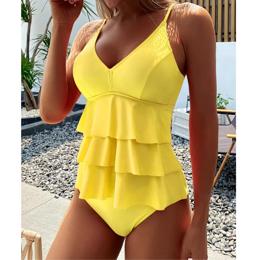 Willie | Summer Ruffled One Piece Swimsuit For Women