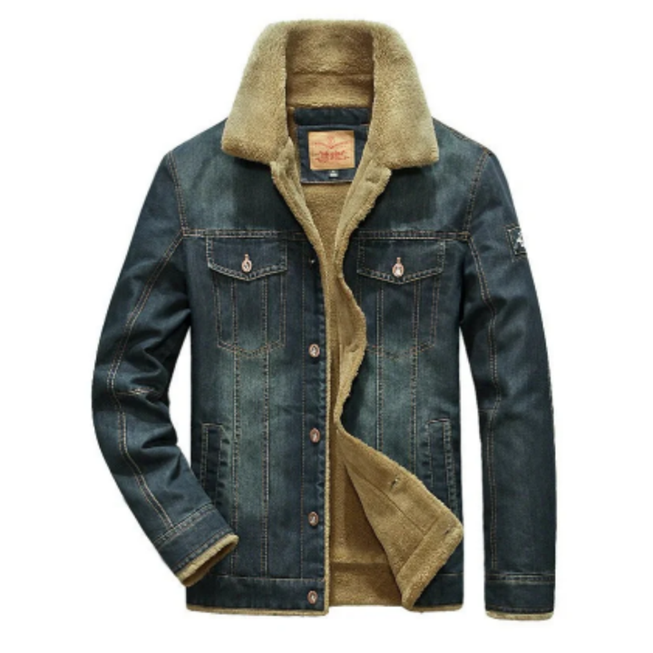 Wedge | Vintage Winter Warm Button Down Jacket For Men