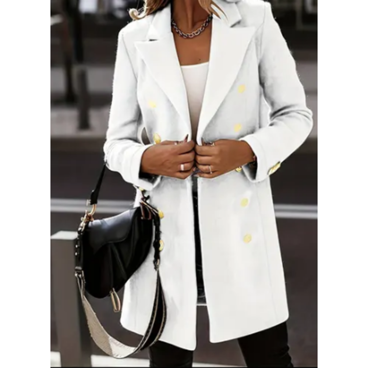 Venera | Casual Work Lapel Collar Coat For Women