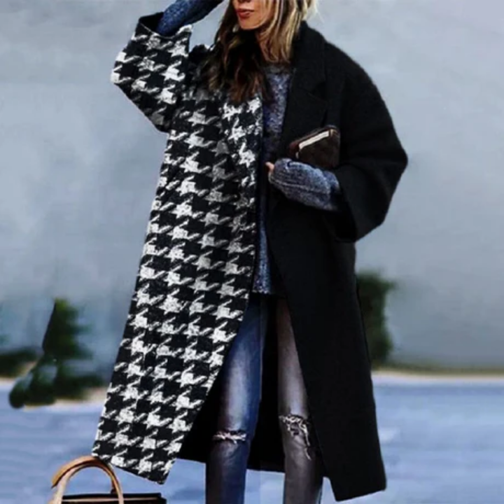 Miria | Stylish Winter Warm Plaid Coat For Women