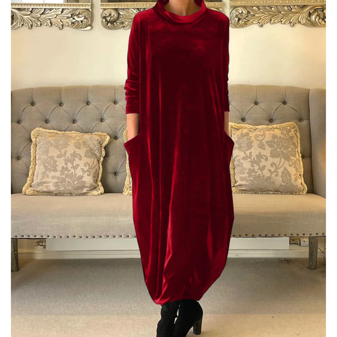 Marillie | Elegant Maxi Winter Dress For Women