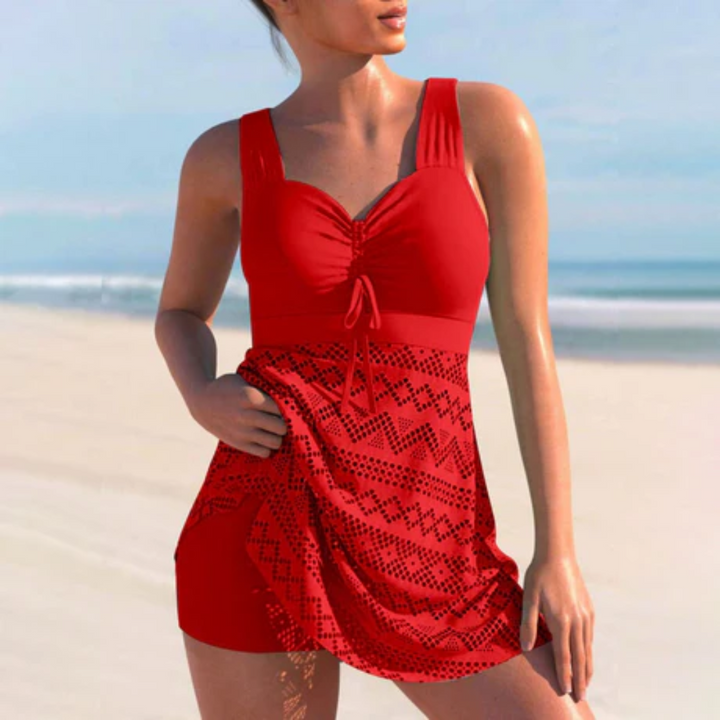 Clarrisa | Textured Tank Swimsuit For Women