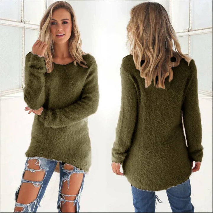 Safina | Warm Winter Long Sweater for Women