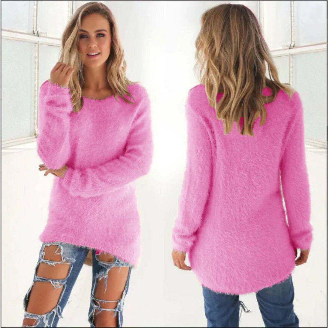 Safina | Warm Winter Long Sweater for Women