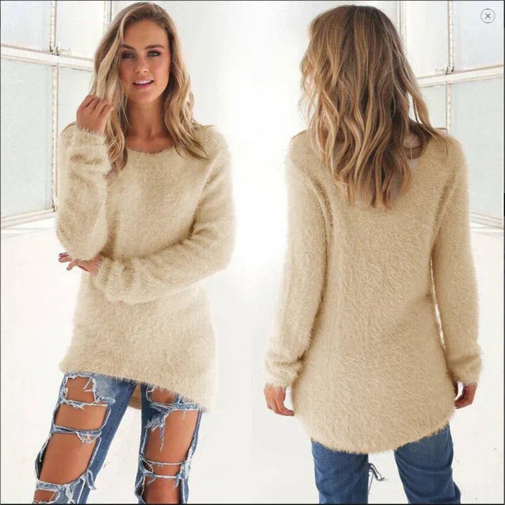 Safina | Warm Winter Long Sweater for Women