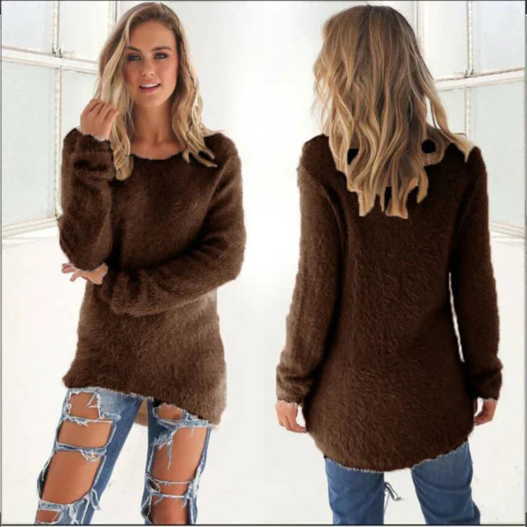 Safina | Warm Winter Long Sweater for Women