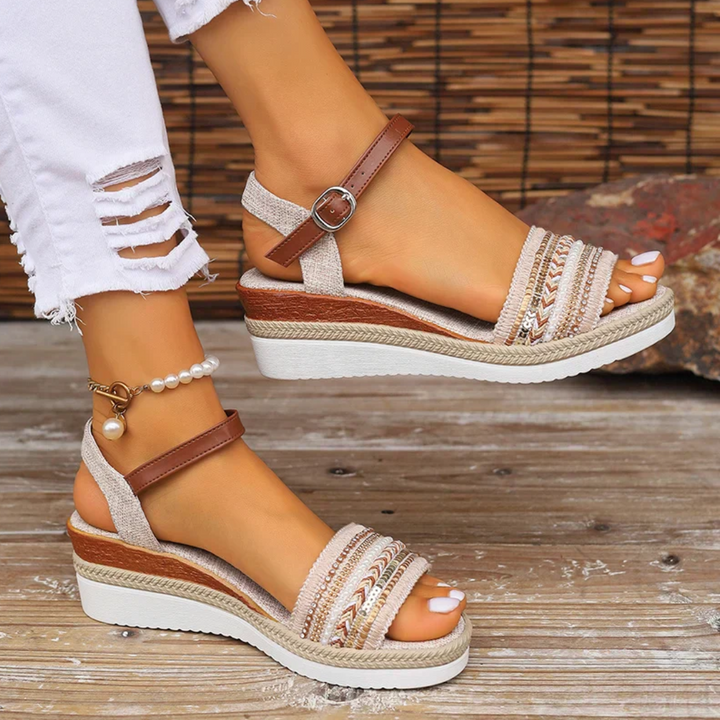 Theodora | Summer Boho Platform Sandals For Women