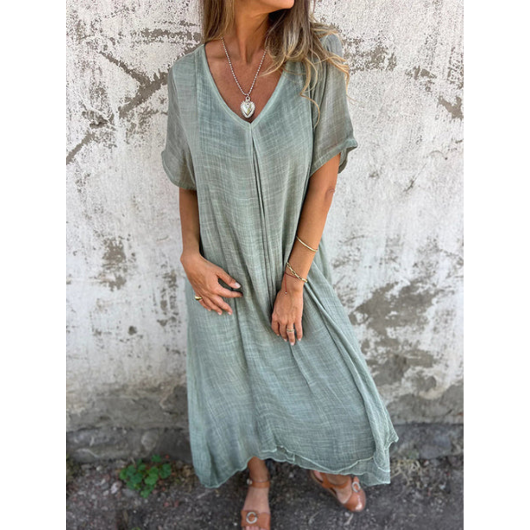 Feather | Summer Oversized Maxi Dress For Women