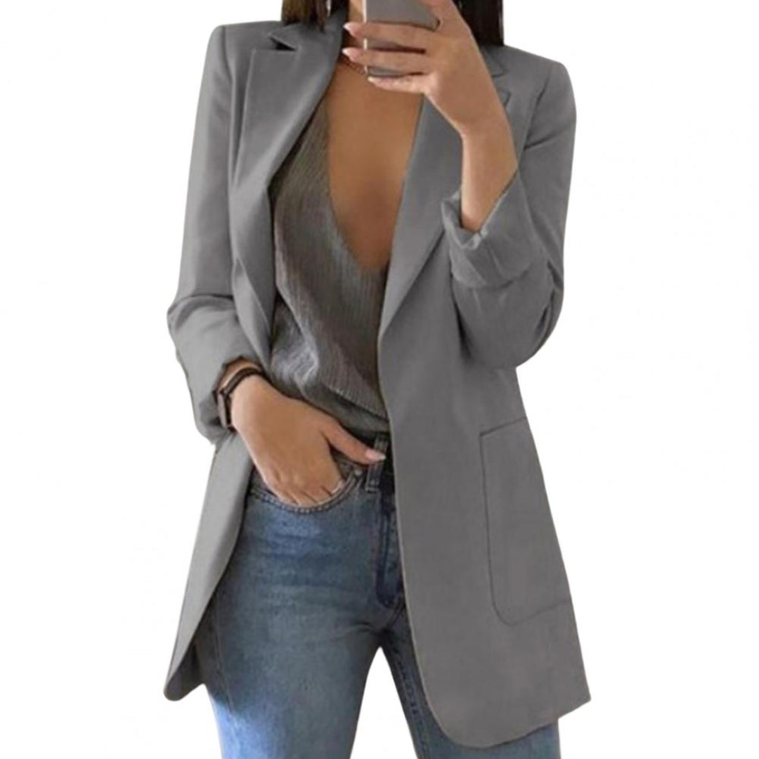 Deemal | Elegant Long Blazer For Women