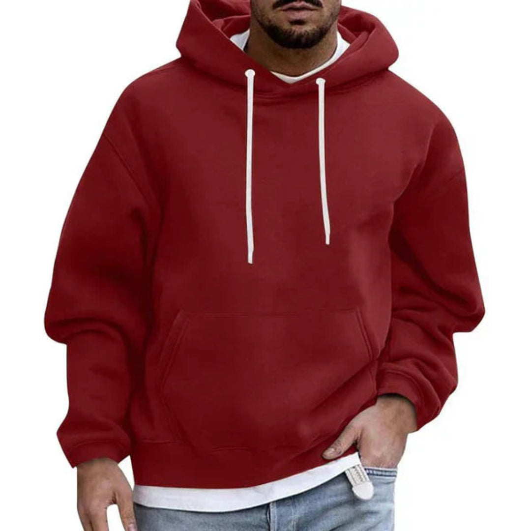 Johann | Long Sleeves Warm Oversized Hoodie For Men